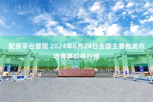 配资平台提现 2024年6月24日全国主要批发市场青笋价格行情