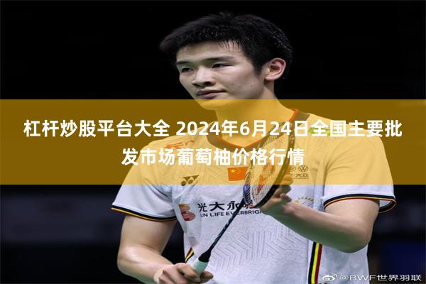 杠杆炒股平台大全 2024年6月24日全国主要批发市场葡萄柚价格行情