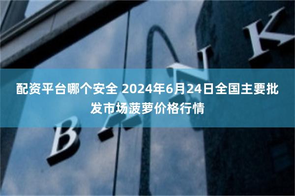 配资平台哪个安全 2024年6月24日全国主要批发市场菠萝价格行情